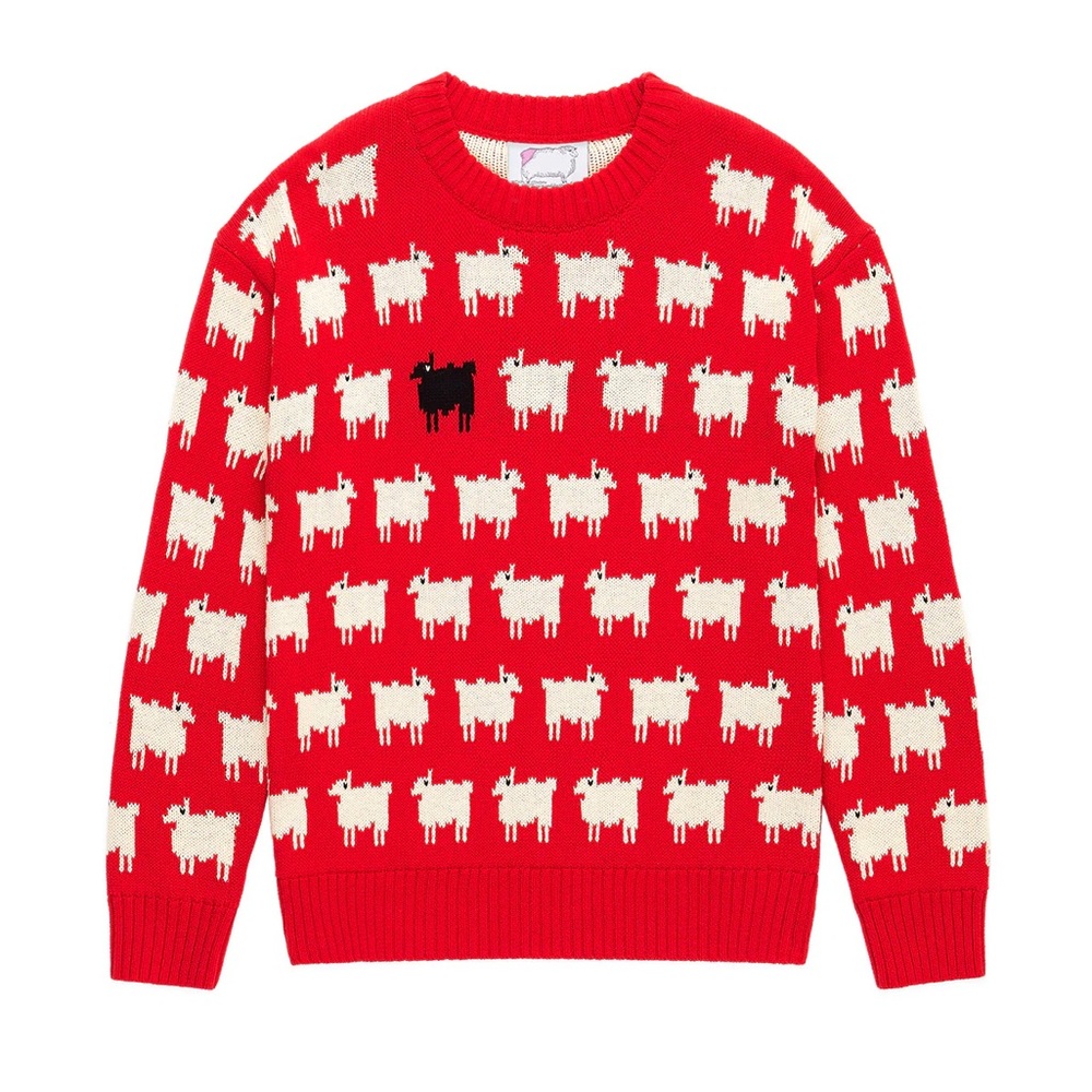 XXXL Warm & Wonderful Men's/Unisex "Diana Edition" Cotton Sheep Sweater